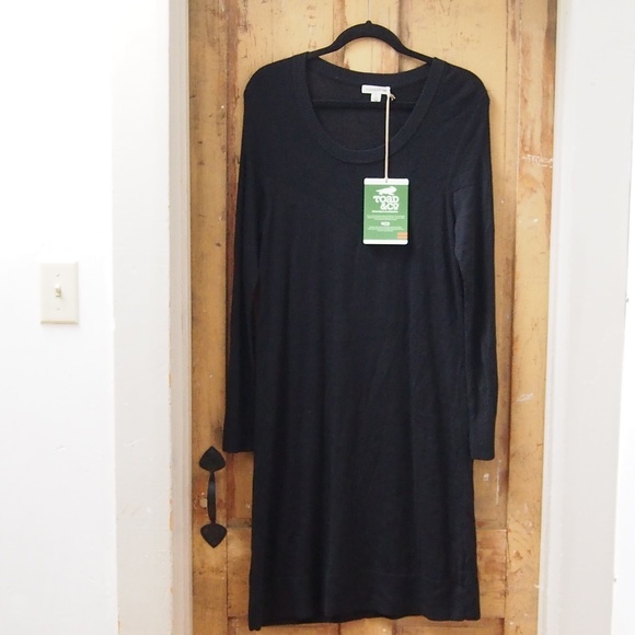 Toad&Co Cambria Sweater Dress Wool/Cotton/Tencel - Picture 2 of 6